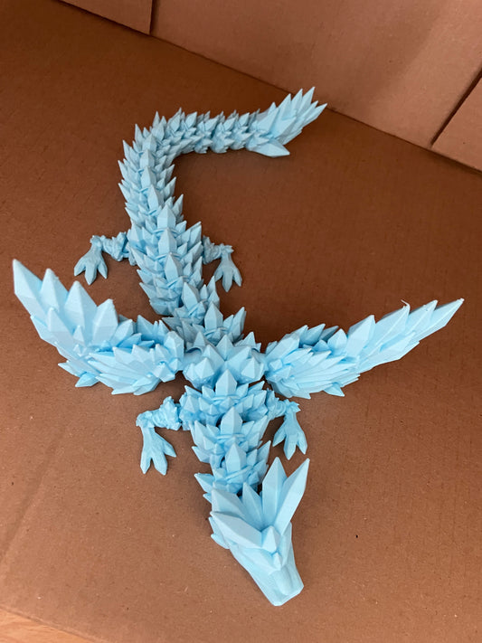 Crystal wings dragon 3D print