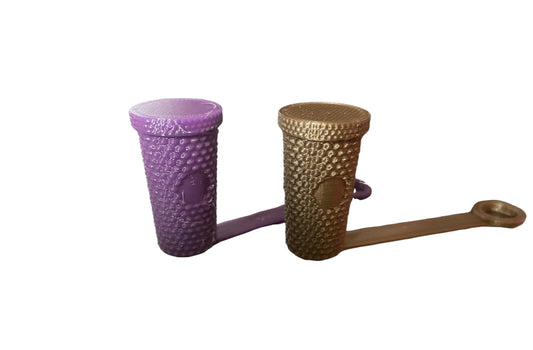 Straw tumbler toppers