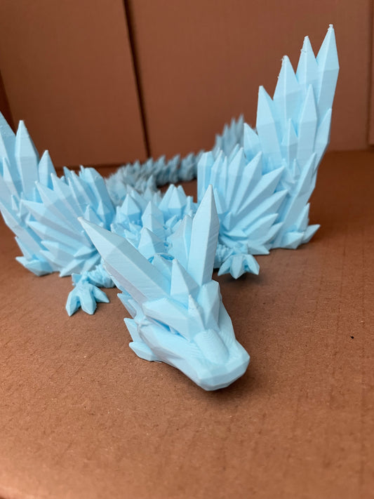 Crystal wings dragon 3D print